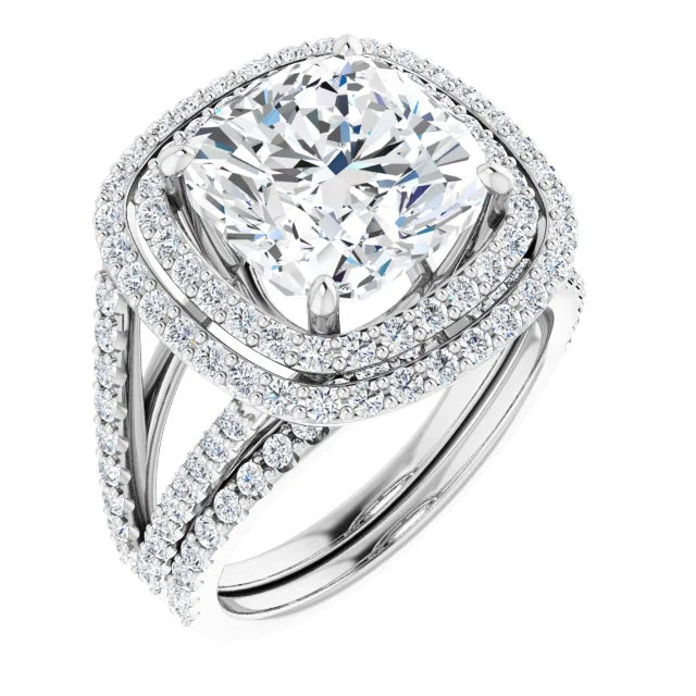 Diamond Engagement Ring Halo