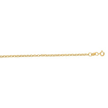 Load image into Gallery viewer, 14K 1.9mm Yellow Gold, Lite Round Rolo Link Chain, Everyday Chain, Dainty, Sturdy Chain, Layer Necklace, 16&quot; 18&quot; 20&quot; Genuine 14K Gold
