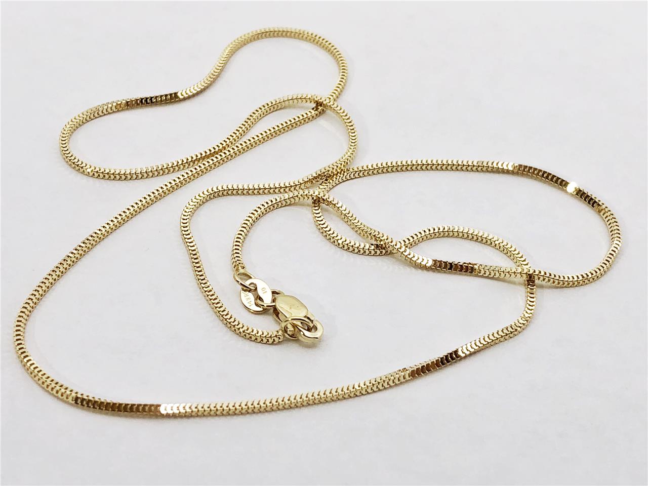 14K Gold Paperclip Medium Necklace – David's House of Diamonds